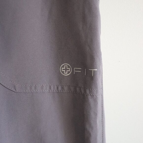 White Cross Fit Women's Sz Lrg Skinny Stretch Joggers Drawstrings Scrub Pants - Picture 6 of 12